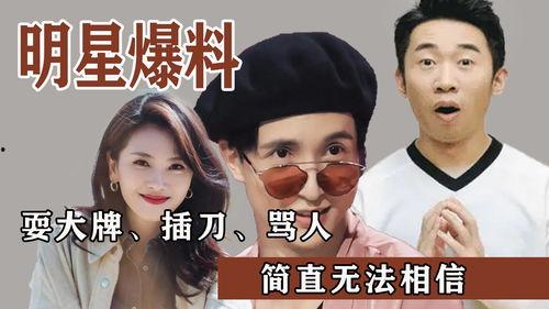 最新瓜爆料明星,最新明星爆料，娱乐圈风云再起！